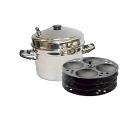 Tabakh Stainless Steel Idli Cooker With 4-Racks Non-Stick Idly Stand